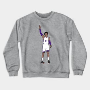 deaaron and three fingers Crewneck Sweatshirt